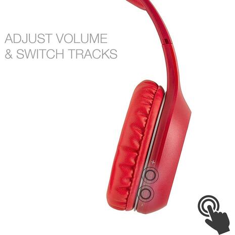 Ακουστικά Ασύρματα Edifier W800BT Plus Over Ear Κόκκινα